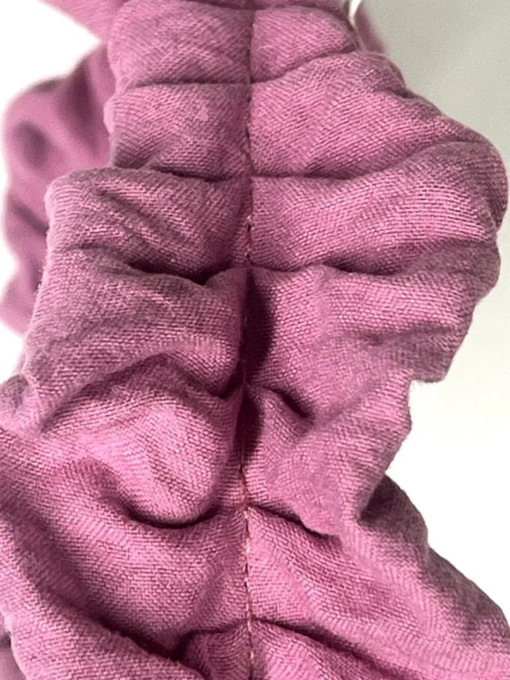Scunci Pink Ruffle Headband Womens Girls Cute Hair Accessory